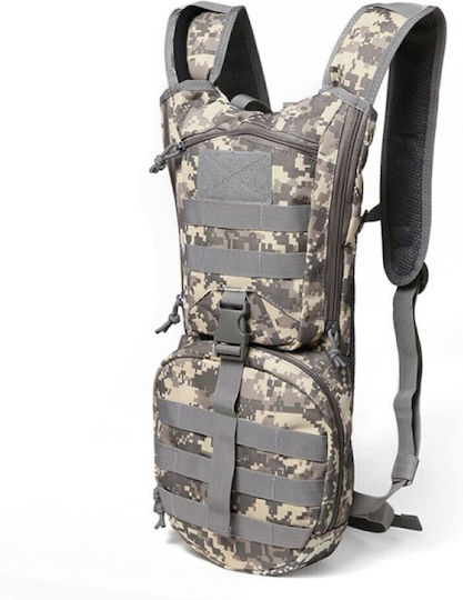 Spartan Tactical Στρατιωτικό Σακίδιο Πλάτης από Πολυεστέρα Digital Camo 3lt