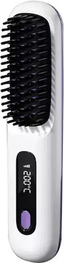 Maoka Cordless Ceramic Electric Brush for Straightening 35W