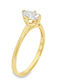 Xryseio Единичен камък от Злато 14K