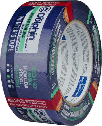 Blue Dolphin Paper Tape 48mm x 50m 01-1-03ENSBLBDN