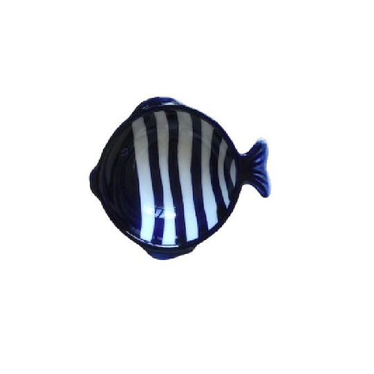 Decorative Bowl Blue 12x11x3.5cm