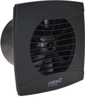 Cata Wall-mounted Ventilator Bathroom 120mm Black
