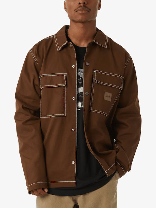 HUF Jacke Braun