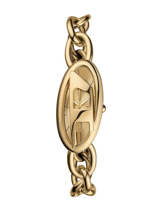 Diesel Bracelet made of Steel Gold Plated