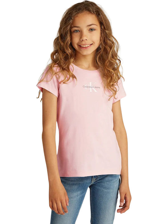 Calvin Klein Παιδικό T-shirt Ροζ