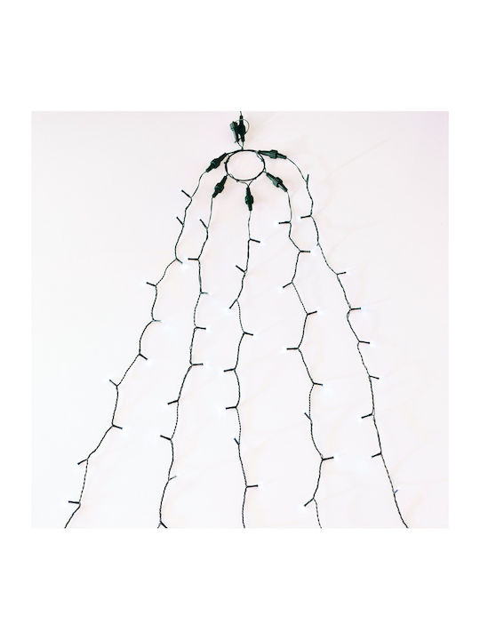 175 Lights LED 3.5m. x 5cm Cold White type Octopus 1pcs
