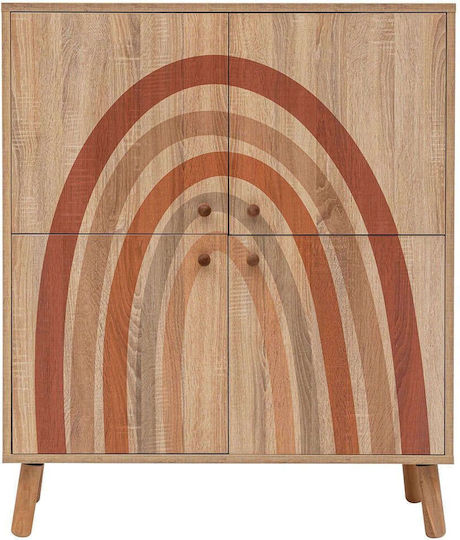 Ξύλινη Παπουτσοθήκη Multilux Iris 95x36x111cm