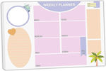 Weekly Planner Pink 19x27cm