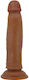 Pretty Love Keon Ρεαλιστικό Dildo με Βεντούζα Καφέ 21cm