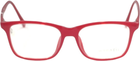 Marasil Kindlich Kunststoff Brillenrahmen Rot 571 C5