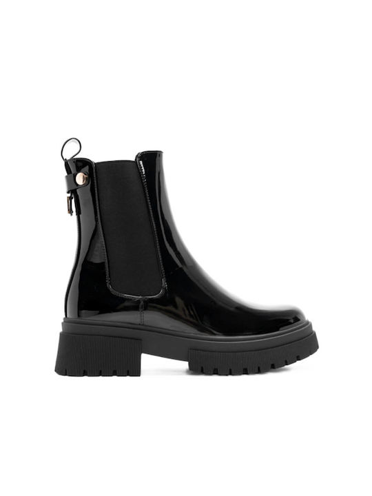 Plato Women's Chelsea Boots Black