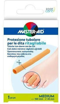 Master Aid Tubular Toe Sleeve Can Be Cut Mittel