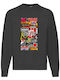 Fruit of the Loom Sweater Rock Music No1 Sweatshirt AC/DC Schwarz