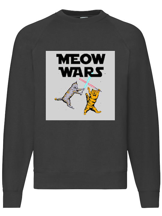 Fruit of the Loom Sweater Star Wars Meow Wars Cats No1 Hanorace Star Wars Negru