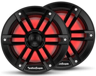 Rockford Fosgate Сет Морски Говорители 6.5" с 150W RMS Черен