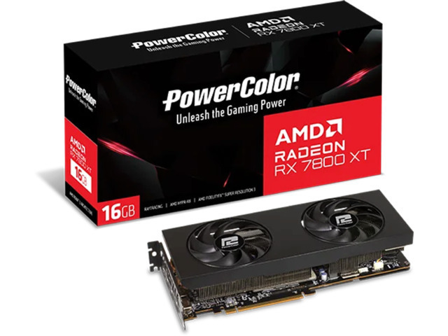 PowerColor Radeon RX 7800 XT 16GB GDDR6 Κάρτα Γραφικών (RX7800XT)