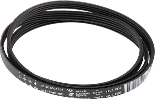 Ребров ремък за пералня Bosch Ignis Pitsos Siemens Whirlpool 1236 4pje