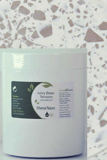 Artă Terrazzo Ciment Bază Ivoar 1kg Natură & Corp