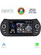 Digital IQ Car Audio System for Peugeot Bipper Fiat Fiorino Qubo Citroen Nemo Lexus CT 2008-2018 Bluetooth USB AUX Wi-Fi GPS Apple CarPlay Android Auto with 7 Inch Touch Screen