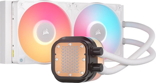 Corsair iCUE Link Titan RX RGB LCD Water Cooling AIO CPU With 2 120mm Fans White