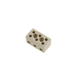 Porcelain Terminal Block Ø 2.5mm Triple