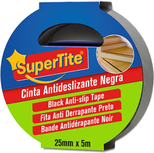 Supertite 8064 Anti-Rutsch-Band Schwarz 25mm 5m