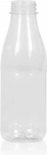 Bottle Water Plastic with Screw Cap Transparent 500ml