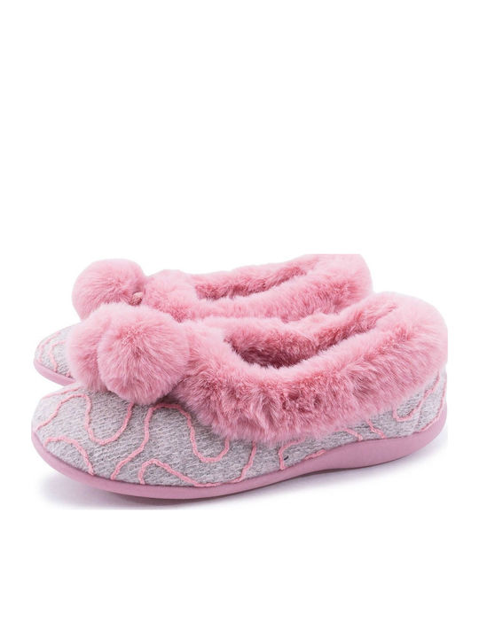 Winter Women's Slippers Pink