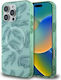 Lacoste Umschlag Rückseite Kunststoff Grün (iPhone 17 Pro Max / iPhone 17 Pro / iPhone 16 Pro Max)