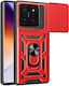 Bodycell Slide Cover Back Cover Silicone Red (X...