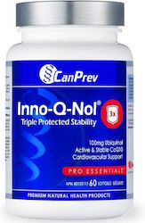 Innovite Inno-Q-Nol Ubiquinol Q10 χωρίς Γλουτένη 100mg 60 μαλακές κάψουλες Innovite Inno-Q-Nol Ubiquinol Q10 χωρίς Γλουτένη 100mg 60 μαλακές κάψουλες
