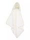 Little Dutch Baby Bath Towel Hooded Forest Wonders Multicolour 75x75cm