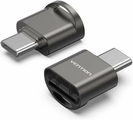 Vention Card Reader Type-C για microSD