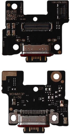 Placă conector de încărcare OEM N66569 pentru Xiaomi Redmi Note 13 Pro Plus 5G