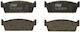 Set Plăcuțe De Frână Disc Spate Nissan 200sx 240sx Laur Orizont 1.8 2.0 2.4 11.84 35mm 98.6mm 15mm
