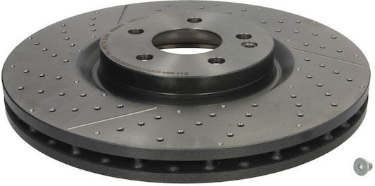 Brembo Brake Disc Front Right Left Mercedes A W176 Cla C117 Gla X156 2.0 Diameter 350mm Thickness 32mm 5 Holes