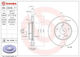 Brembo Front Left and Right Brake Discs for Toyota Auris and Corolla 277mm 5 Holes Ventilated Internal 26mm Thickness 23mm Minimum