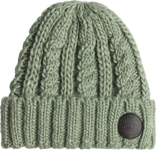 Tram Beanie Unisex Beanie Gestrickt in Türkis Farbe