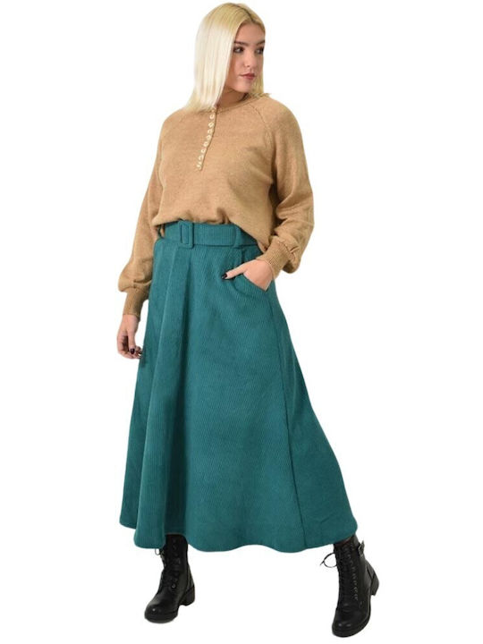 Potre Skirt Petrol