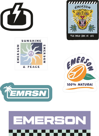 Emerson Sticker for Laptop Multicolour
