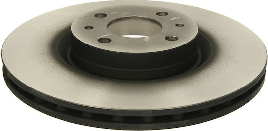 Front Brake Disc Right Left Trw Automotive 284mm 43.5mm 22mm 4 Ventilated Holes for Abarth Alfa Romeo Fiat