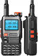 K61PRO Walkie Talkie with Monochrome Display Black