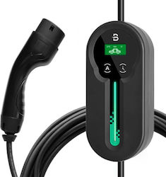Beny Φορητός Μονοφασικός Σταθμός Φόρτισης 3.5kW με Ενσωματωμένο Καλώδιο Type 2 (BCPP-A1-16)