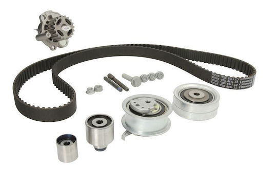 Timing Belt Synchronization Set Water Pump Seat Ibiza Iv Sc Vw Fox Golf Plus V Vi 1.2/2.0d 01.05-05.15 Contitech