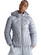 Women's Short Lifestyle Jacket for Winter Moon Stone