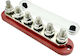 Negativer Sammelschiene 6 Positionen Xm10 300A Rot