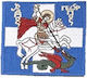 Patron Saint Velcro Patches Blue