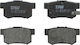Set Plăcuțe De Frână Auto Partea Din Față Fiat Sedici Honda Civic Vii 1.6-2.0d 02.01 Înălțime 47.4mm Lățime 88.9mm Grosime 15.4mm