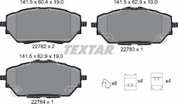 Front Brake Pad Set Textar Toyota C-hr Corolla 1.2-2.0h 10.16 Height 60.4mm Width 141.5mm Thickness 18.4mm Wear Sensor Yes Front Brake Pad Set Textar Toyota C-hr Corolla 1.2-2.0h 10.16 Height 60.4mm Width 141.5mm Thickness 18.4mm Wear Sensor Yes