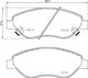 Brembo Front Brake Pads Set Fiat Tipo 1.4 1.4lpg 1.6d 10.15 Height 58mm Width 151mm Thickness 20mm Wear Sensor Yes